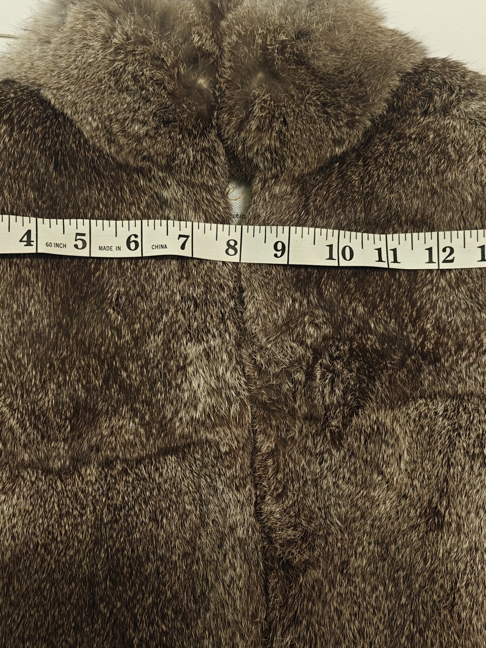 Vintage Rabbit Fur Cropped Jacket - Picture 9 of 10